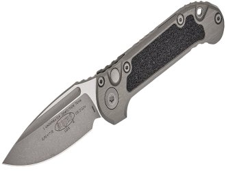 Нож Microtech L.U.D.T. S/E  Gen III,  apoc клинок, рукоять natural clear