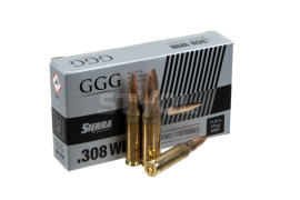 Патрон нарізний GGG k.308 Win, SIERRA HPBT, 175gr (11,3 г)