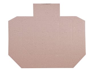 Мишень Алебарда IPSC метрическая