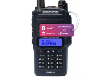 Рация Baofeng UV-9R Plus 8W,1800 мАч UHF/VHF, IP67