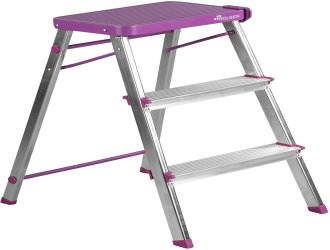 Драбина Rolser Taburete M/3 3 щаблі Malva (MET3001-1013)