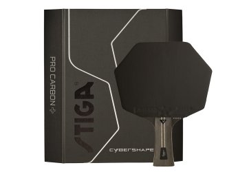 Ракетка для настільного тенісу Stiga Pro Carbon Plus Cybershape 5 Star FL (1215-0401-35)