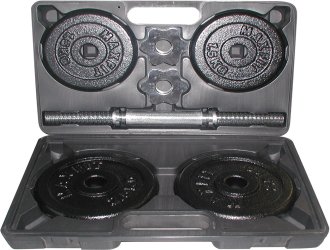 Гантель збірна Toorx 10 кг з кейсом (VAL-10DGN)