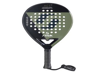 Ракетка для падел тенісу Stiga Racket ACT Black/Olive Green (2202-0919-01)